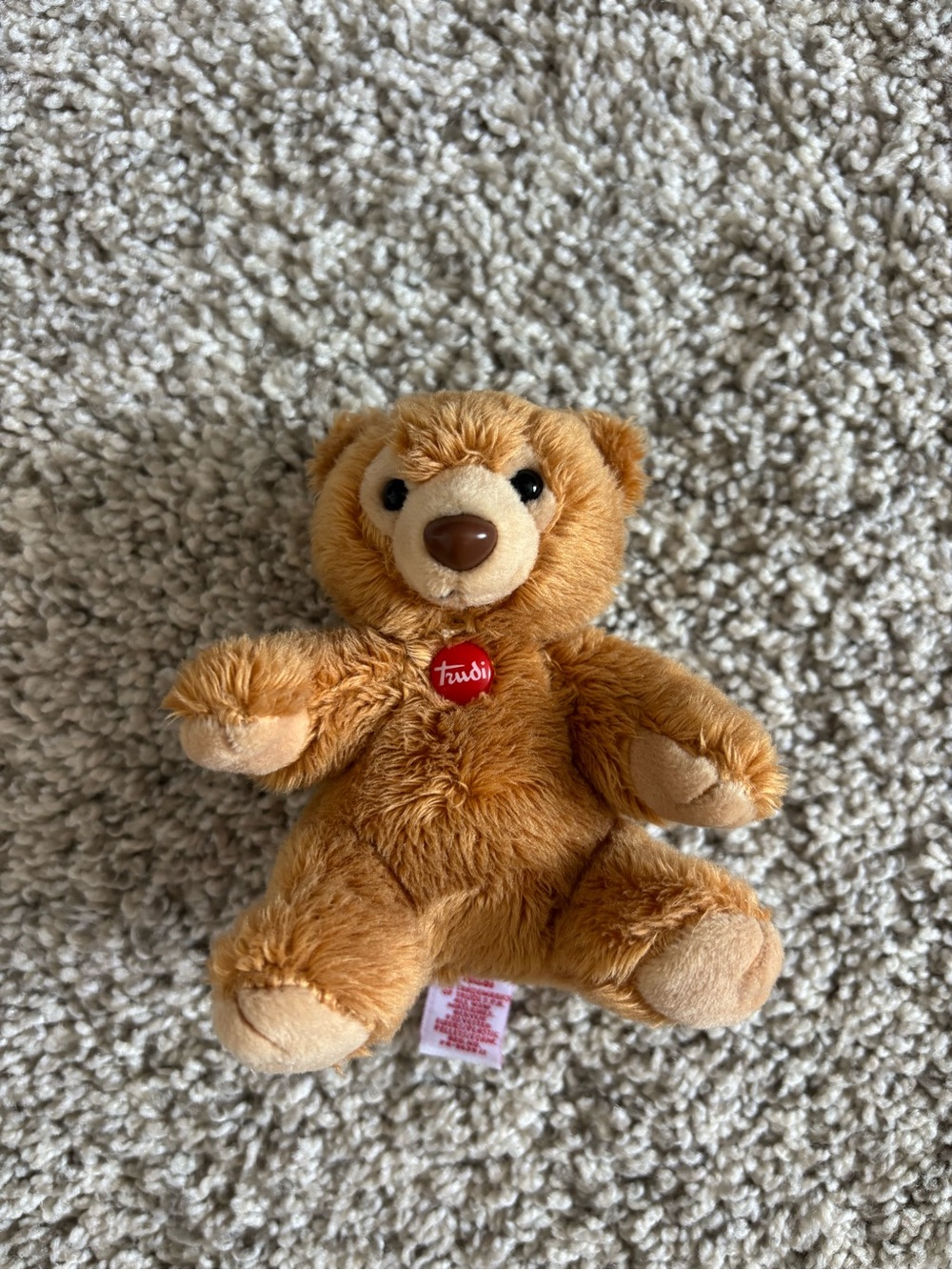 light brown Trudi bear plush